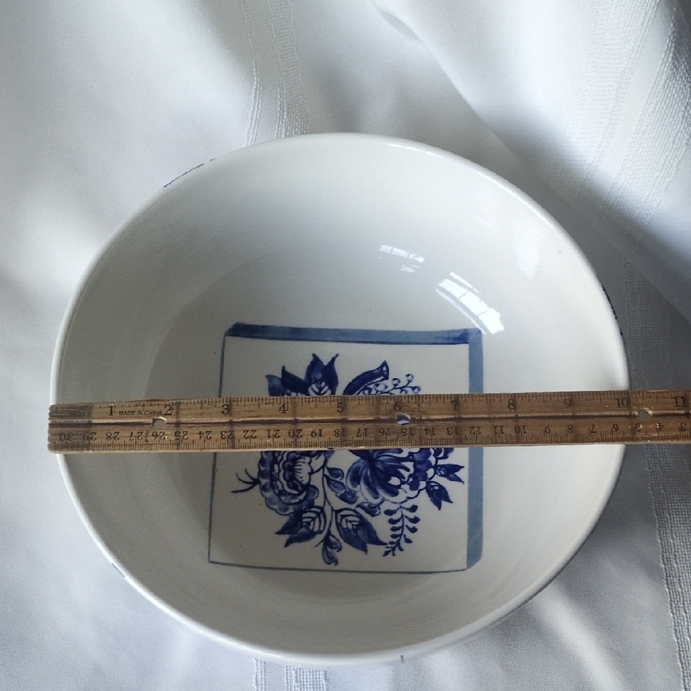 Tiffany & Co. Italian Blue and White Pasta or Serving Bowl - Picture 6 of 6